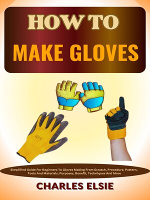 cover image of HOW TO MAKE GLOVES